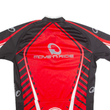 MOVE N RIDE Cycling Mens Jersey Red 1/4 Zip XL