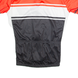 STOCKLI Cycling Zip Up Mens Jersey Red High Neck L