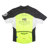 ROGELLI Cycling Zip Up Mens Jersey Yellow High Neck XL