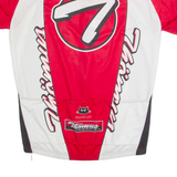 THOEMUS Cycling Zip Up Mens Jersey Red High Neck 3XL
