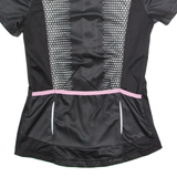 CRIVIT Cycling Zip Up Womens Jersey Black High Neck S