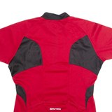 BRUNEX Cycling Mens Jersey Red 1/4 Zip M