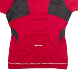 BRUNEX Cycling Mens Jersey Red 1/4 Zip M