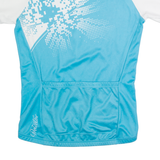 PROTECTIVE Cycling Womens Jersey Blue 1/4 Zip S