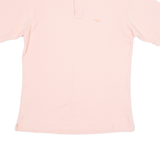 FILA Mens Polo Shirt Pink M