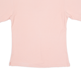 FILA Mens Polo Shirt Pink M