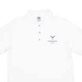 GILDAN Freedom Hustlers Mens Polo Shirt White M