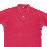 POLO RALPH LAUREN Mens Polo Shirt Red M