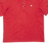 LACOSTE Mens Polo Shirt Red M