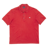 LACOSTE Mens Polo Shirt Red M