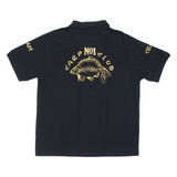 Mens Polo Shirt Black L