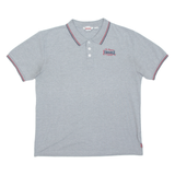 LONSDALE Mens Polo Shirt Grey XL