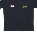 Mens Polo Shirt Black L