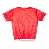 Mens Polo Shirt Red L