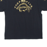 Mens Polo Shirt Black L