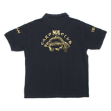 Mens Polo Shirt Black L