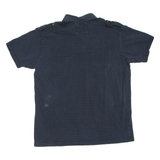 ROUGH RIDER JEANS Slim Fit Mens Polo Shirt Black L