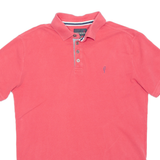 REDWOOD Mens Polo Shirt Pink M