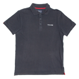REEBOK Mens Polo Shirt Brown M