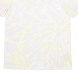 ADIDAS Womens Tie Dye T-Shirt Purple UK 10