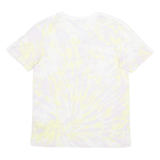 ADIDAS Womens Tie Dye T-Shirt Purple UK 10