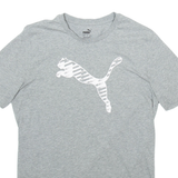 PUMA Mens T-Shirt Grey S