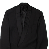 PIERRE CARDIN Mens Blazer Jacket Black Wool L