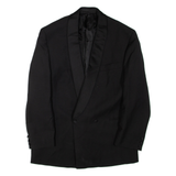 PIERRE CARDIN Mens Blazer Jacket Black Wool L