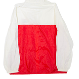 Mens Shell Jacket White Hooded L