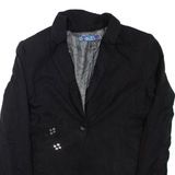 DESIGUAL Womens Blazer Jacket Black M