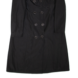 Womens Trench Jacket Black L