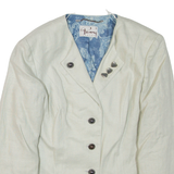 PERRY Womens Blazer Jacket Cream M