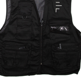 MYDAY Utility Mens Gilet Black L