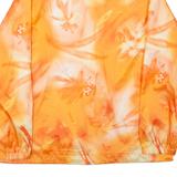 Womens Jacket Orange Floral L