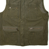 GREENLANE Utility Mens Gilet Green XL
