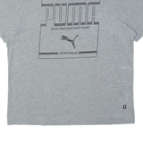 PUMA Mens T-Shirt Grey L