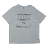 PUMA Mens T-Shirt Grey L