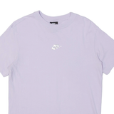 NIKE Womens T-Shirt Purple XS