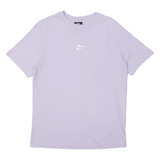 NIKE Womens T-Shirt Purple XS