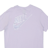 NIKE Womens T-Shirt Purple XS