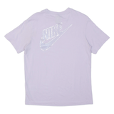NIKE Womens T-Shirt Purple XS