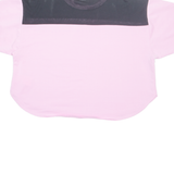 PUMA Cropped Womens T-Shirt Pink XL