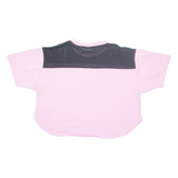 PUMA Cropped Womens T-Shirt Pink XL