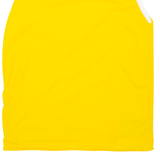ATHLETES Basketball Mens Vest Yellow Sleeveless V-Neck S