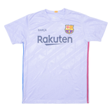 FC Barcelona Mens Football Shirt Jersey Purple S