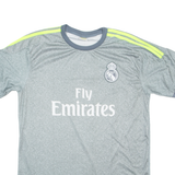 Real Madrid Ronaldo Mens Football Shirt Jersey Grey XL
