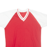 Mens Jersey Red V-Neck M