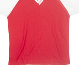 Mens Jersey Red V-Neck M
