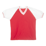 Mens Jersey Red V-Neck M