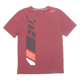 FOXTECH Mens T-Shirt Maroon S